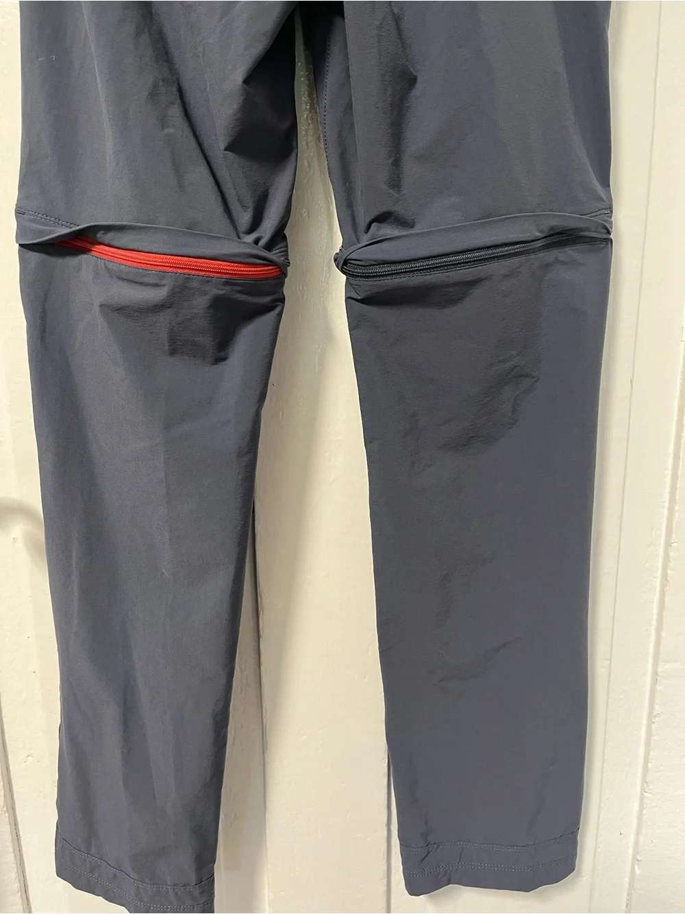 L.L.Bean Kids Size 16 Unisex Convertible Zip Off Hiking Pants Navy 512948